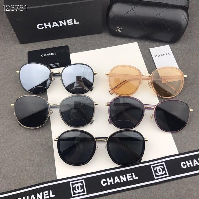 CHANEL香奈兒 百搭款 小香家新款 高清寶麗來偏光鏡片 太陽鏡  lly1010
